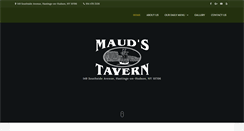 Desktop Screenshot of maudstavern.com